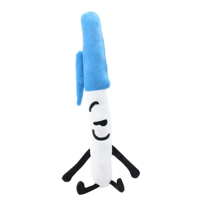 New Arrivial BFDI Plush Toy Battle for Dream Island Stuffed Doll Four X Two Firey Flower Waterdrop Lollipop Soft Kids Fans Gift