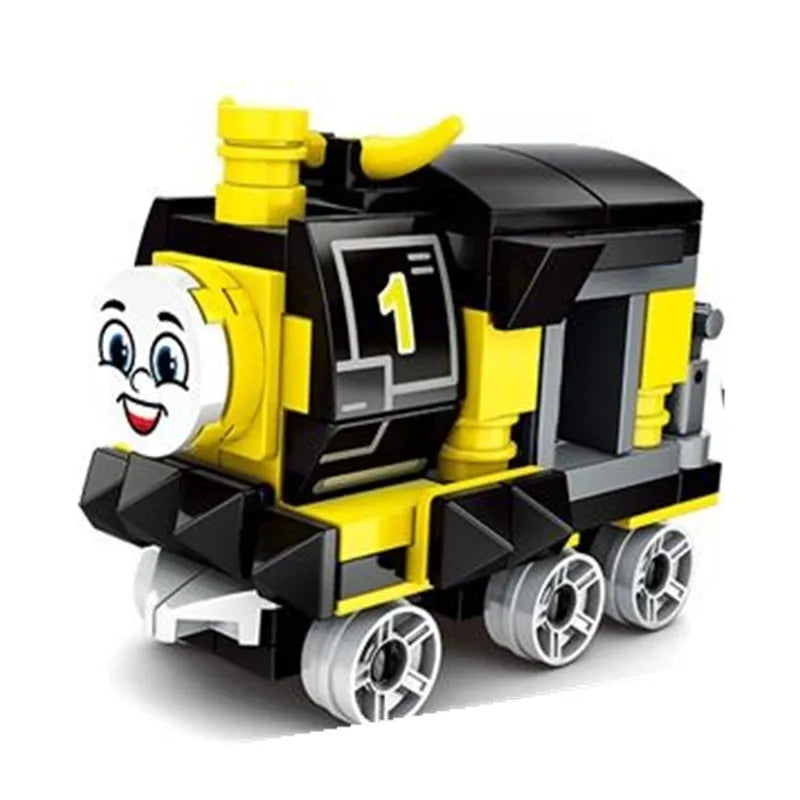 Horrors Game Choo-Choo Charles Building Blocks Demonic Spider Train Animal Monster Figures Bricks MOC Toys For Children Gifts