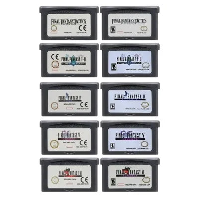Final Fantasy Series GBA Game Cartridge 32-Bit Video Game Console Card Tactics Advance Dawn of Souls for GBA/NDS