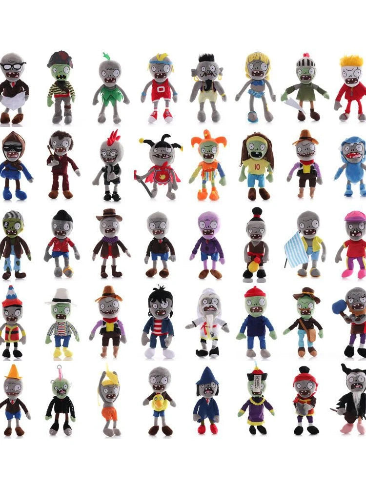 1pcs Plants vs Zombies Plush Toys 30cm PVZ Gargantuar Hats Pirate Duck Zombie Plush Stuffed Toys Doll Soft Toy Gifts for Kids