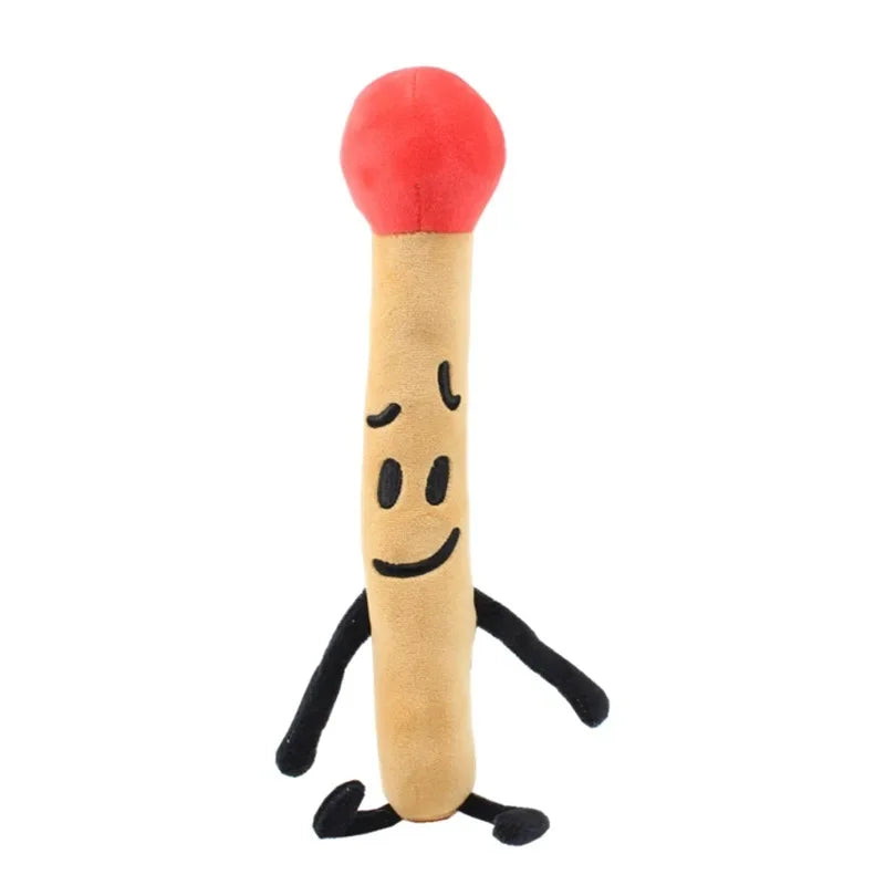 New Arrivial BFDI Plush Toy Battle for Dream Island Stuffed Doll Four X Two Firey Flower Waterdrop Lollipop Soft Kids Fans Gift