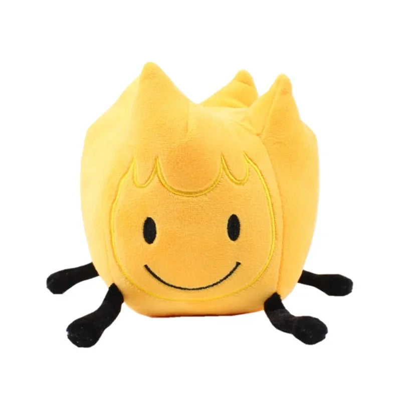 New Arrivial BFDI Plush Toy Battle for Dream Island Stuffed Doll Four X Two Firey Flower Waterdrop Lollipop Soft Kids Fans Gift