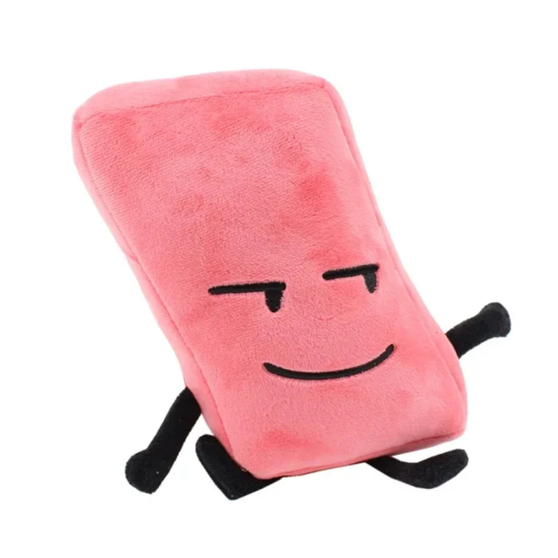 New Arrivial BFDI Plush Toy Battle for Dream Island Stuffed Doll Four X Two Firey Flower Waterdrop Lollipop Soft Kids Fans Gift