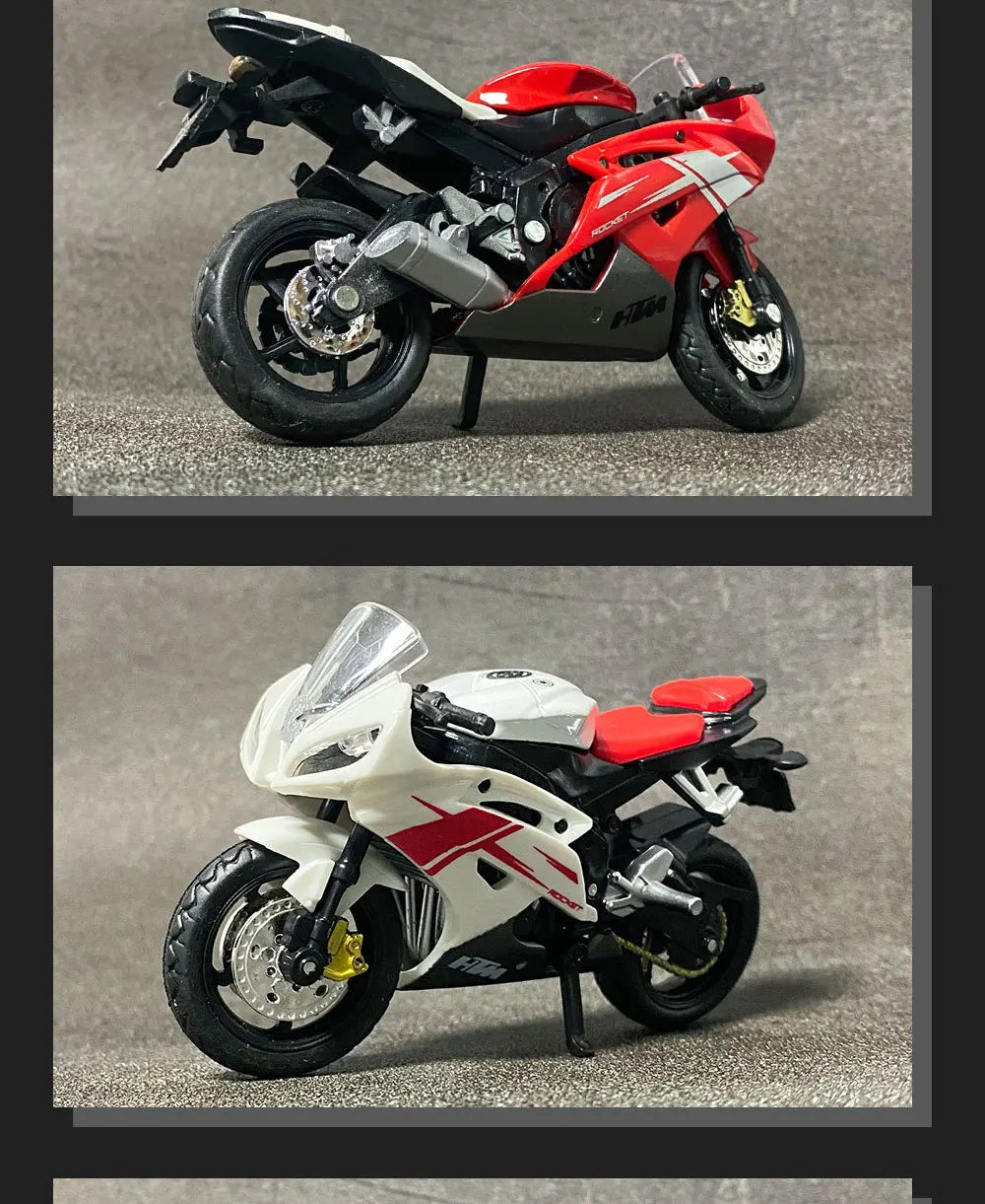 1:18 Yamaha R6 Motorcycle High Simulation Diecast Metal Alloy Model car Collection Kids Toy Gifts M21