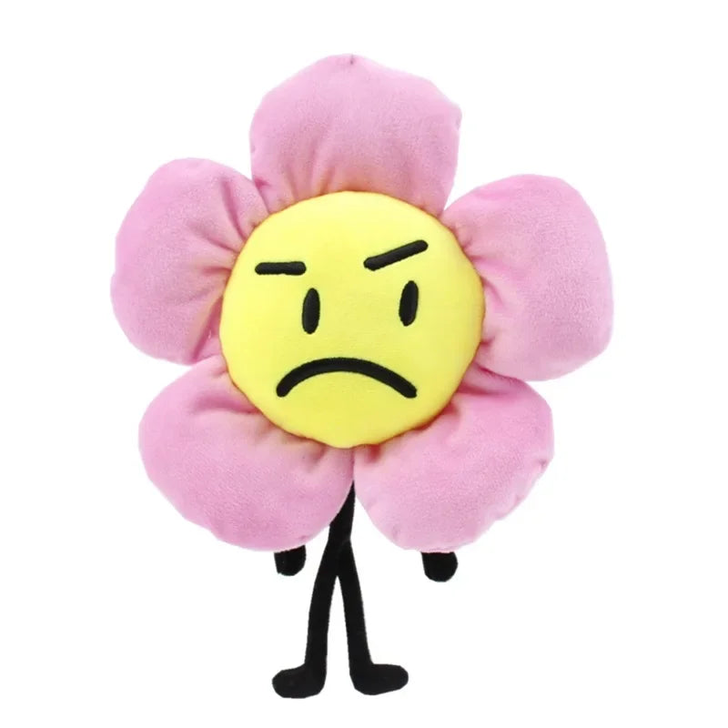 New Arrivial BFDI Plush Toy Battle for Dream Island Stuffed Doll Four X Two Firey Flower Waterdrop Lollipop Soft Kids Fans Gift