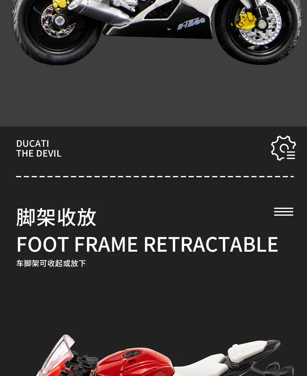 1:18 Yamaha R6 Motorcycle High Simulation Diecast Metal Alloy Model car Collection Kids Toy Gifts M21