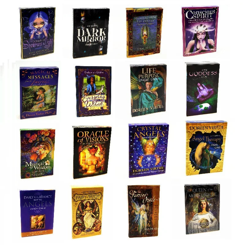500styles Oracle Tarot Cards Guidance Divination Fate Oracle Party Deck Board Game PDF Instructions