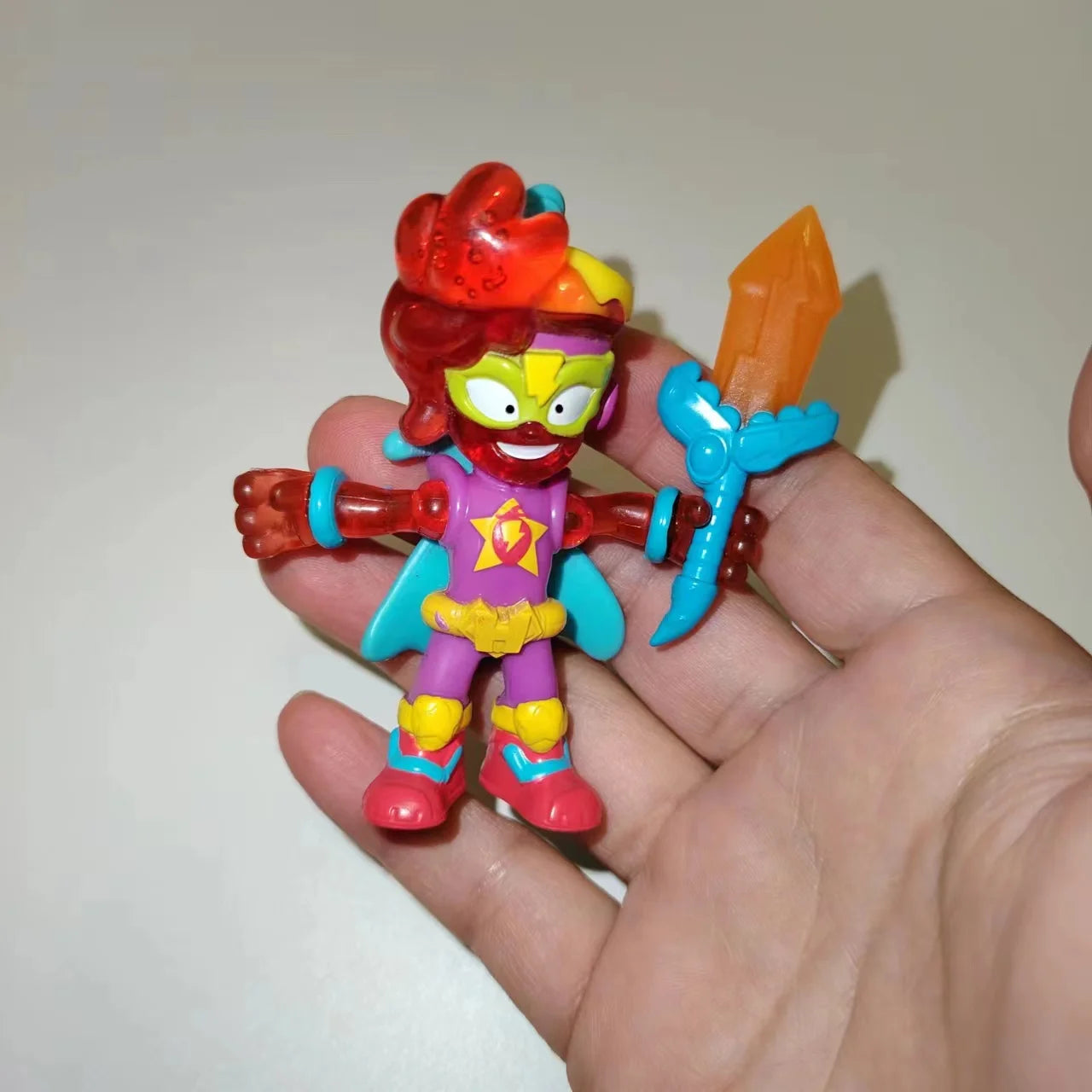 1pcs Original Kazoom Kid Ultra Rare Big Superthings Figure Spanish Anime Collction Superzings Toys Boys Best Birthday Gifts
