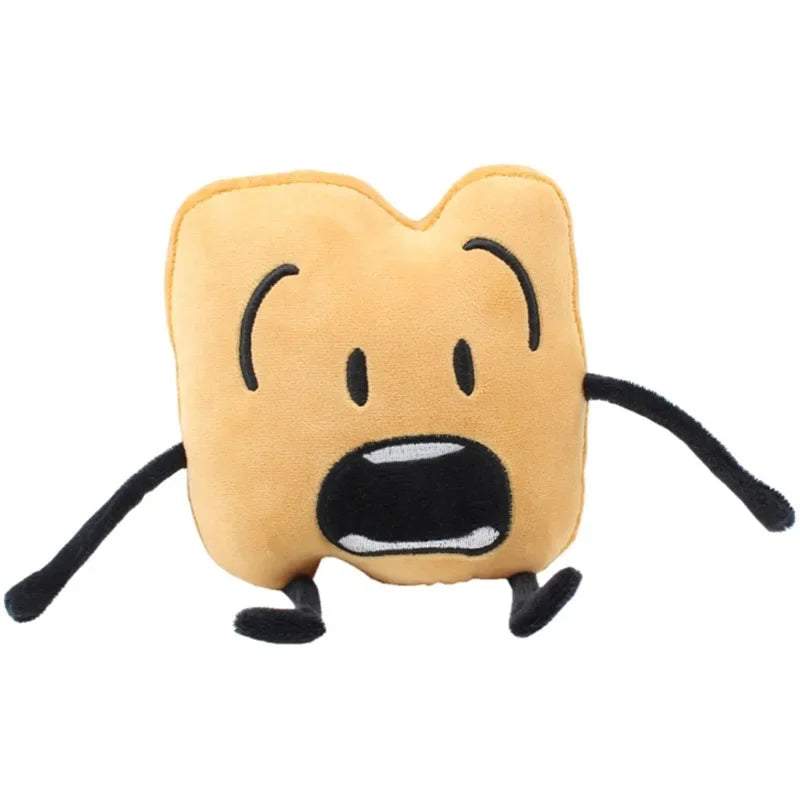 New Arrivial BFDI Plush Toy Battle for Dream Island Stuffed Doll Four X Two Firey Flower Waterdrop Lollipop Soft Kids Fans Gift
