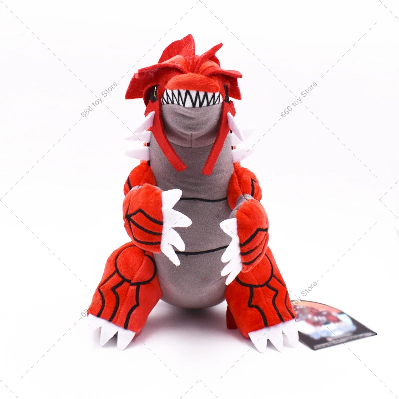 5 Styles Pokemon Plush Groudon Yveltal Incineroar Zoroark Shiny Greninja Stuffed Animal Toy Anime Stuffed Toys Cute Plush