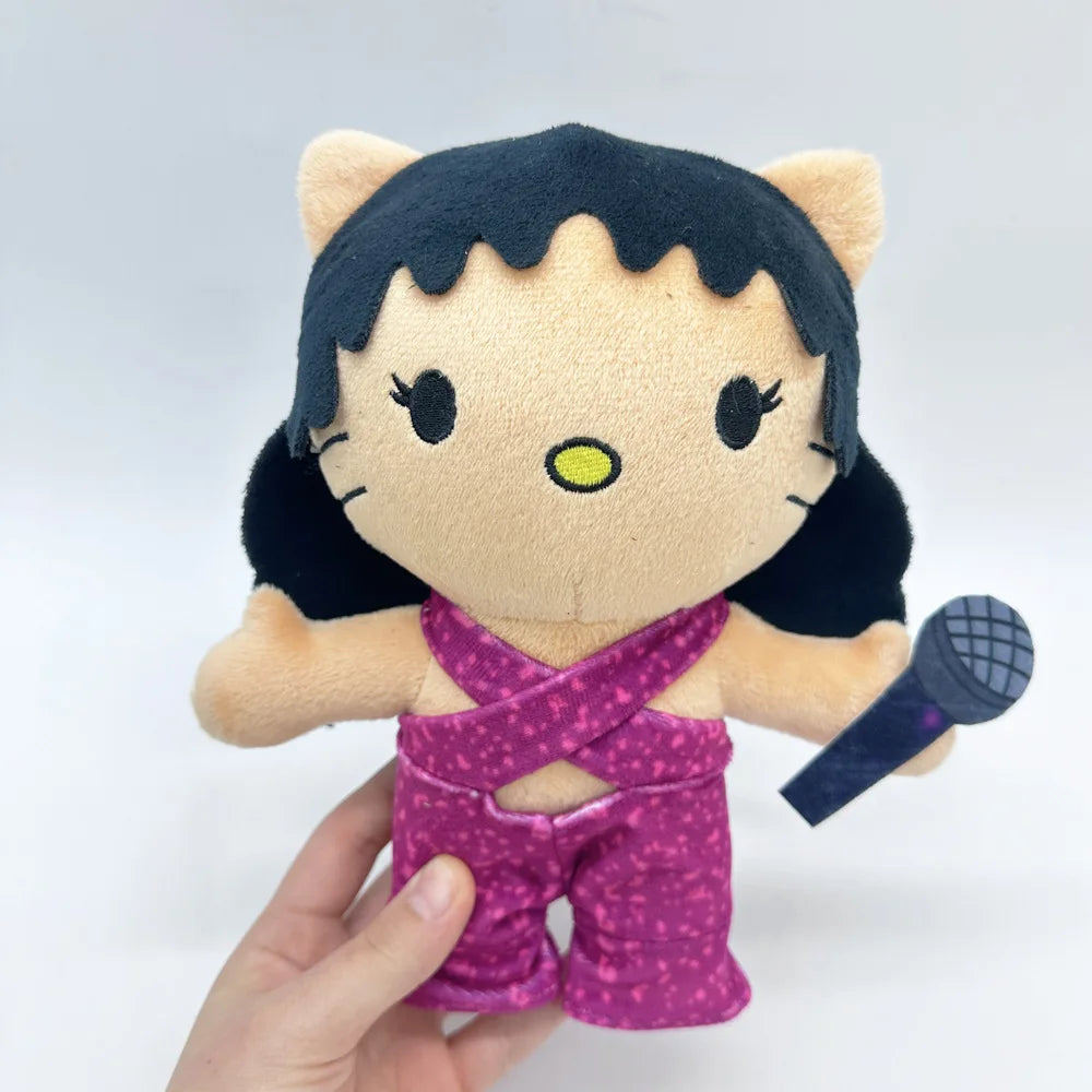 Miniso Hello Kitty Plush Travis Scott LIL PEEP Anime Plush Toy Customized Plush Toy Stuffed Soft Plush Children Gifts
