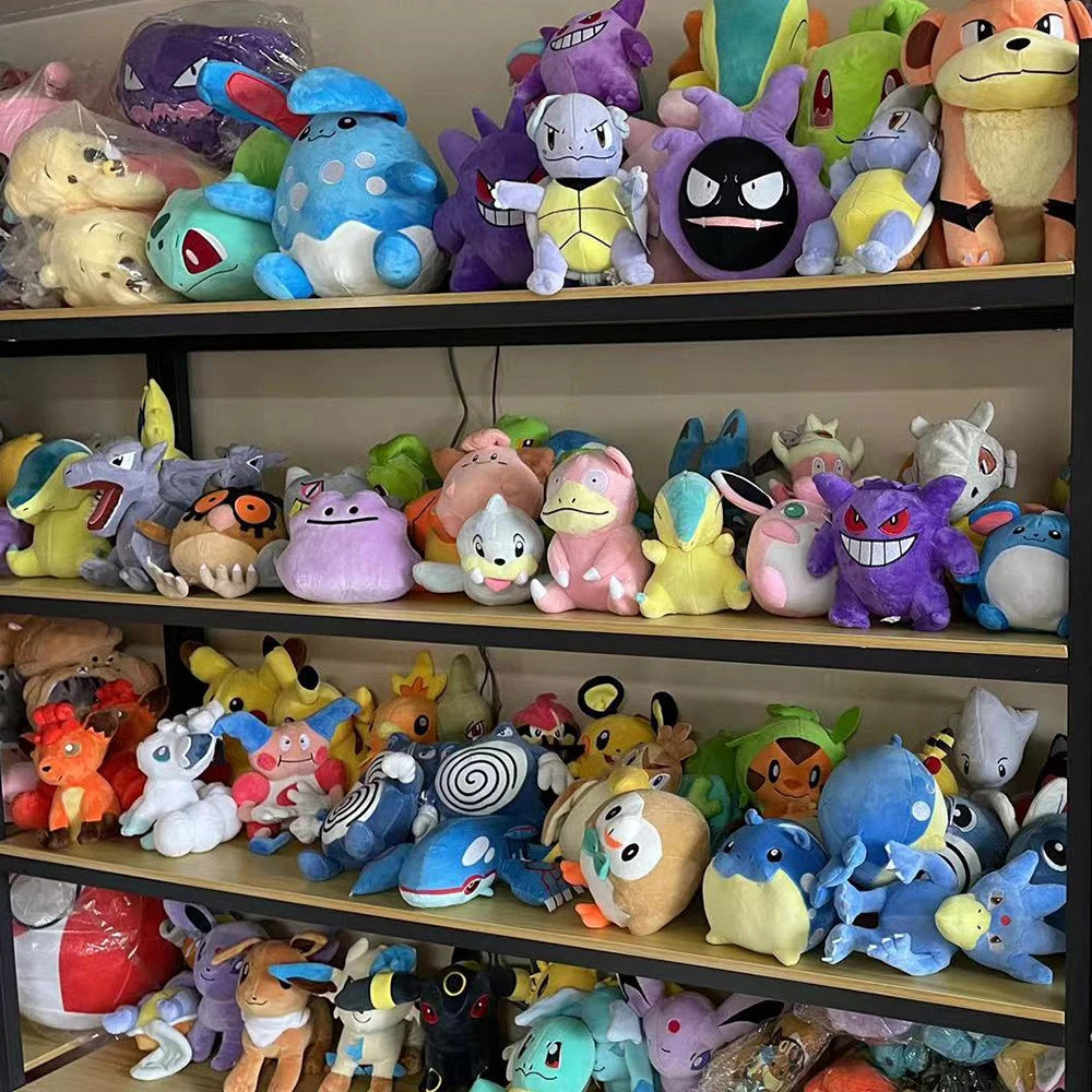 Pokemon Plush Toys 20cm Cubone Doll Anime Pokémon Jigglypuff Gengar Plushie Cartoon Mudkip Kyogre cuddly Toy Kids Birthday Gifts