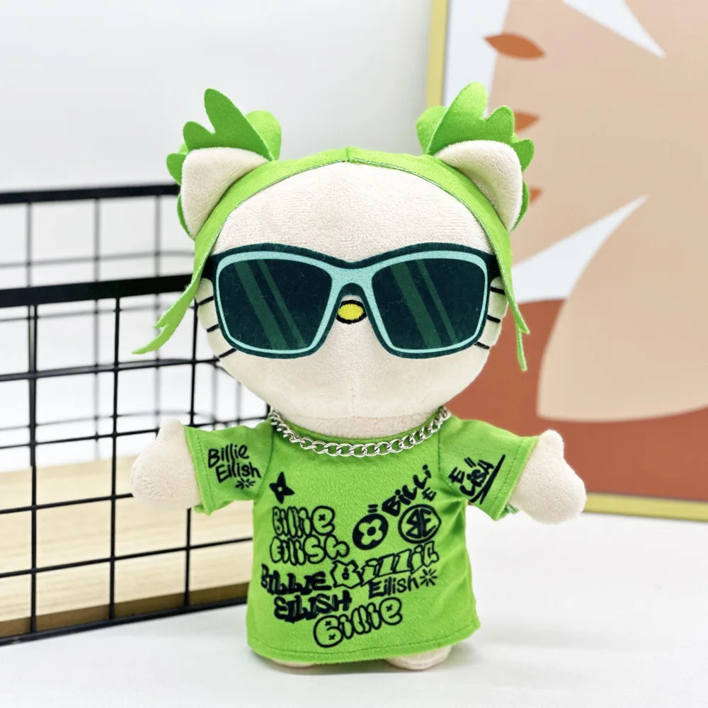 Miniso Hello Kitty Plush Travis Scott LIL PEEP Anime Plush Toy Customized Plush Toy Stuffed Soft Plush Children Gifts