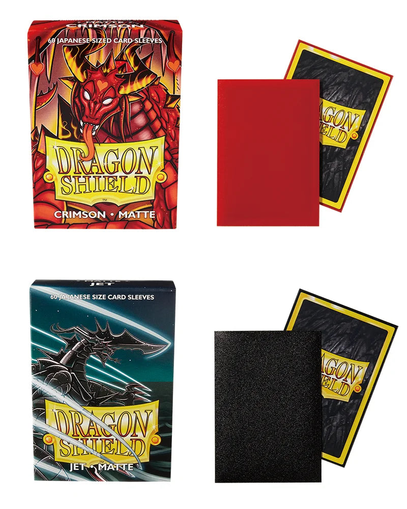Dragon Shield 60PCS/box YGO Game Cards Sleeves Playing for Japanese Yu-Gi-Oh Small Sized MINI Board Game Cards Protector Cover