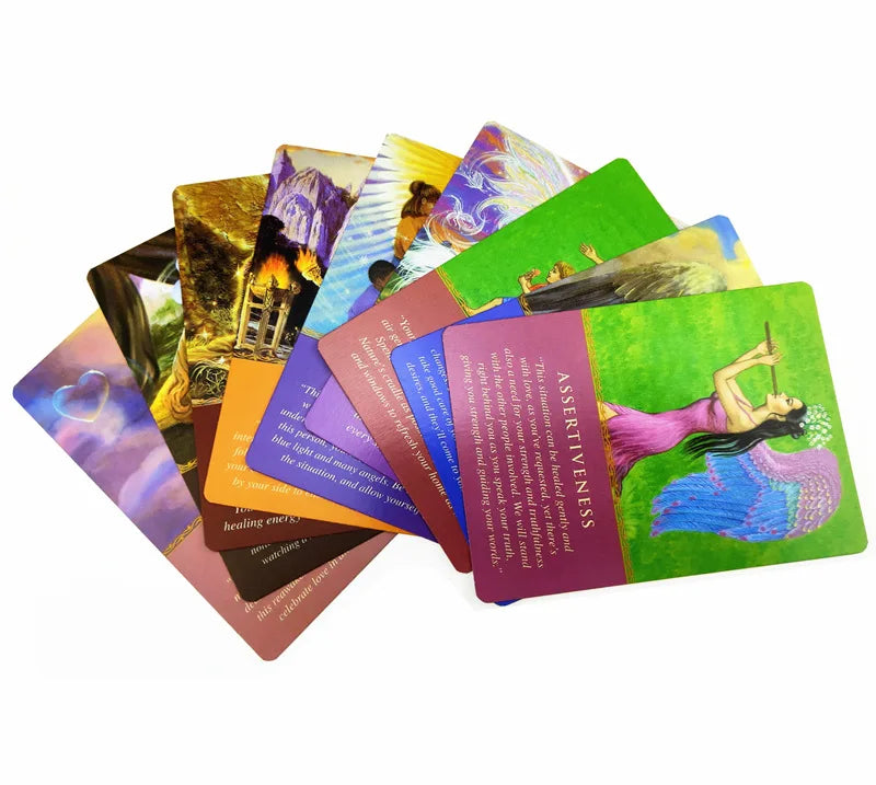 500styles Oracle Tarot Cards Guidance Divination Fate Oracle Party Deck Board Game PDF Instructions