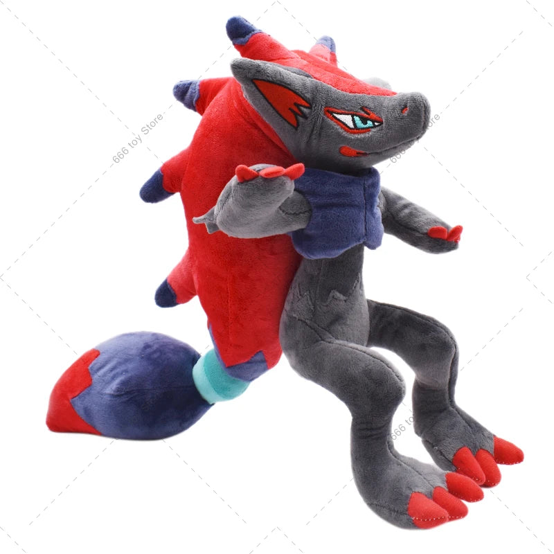 5 Styles Pokemon Plush Groudon Yveltal Incineroar Zoroark Shiny Greninja Stuffed Animal Toy Anime Stuffed Toys Cute Plush