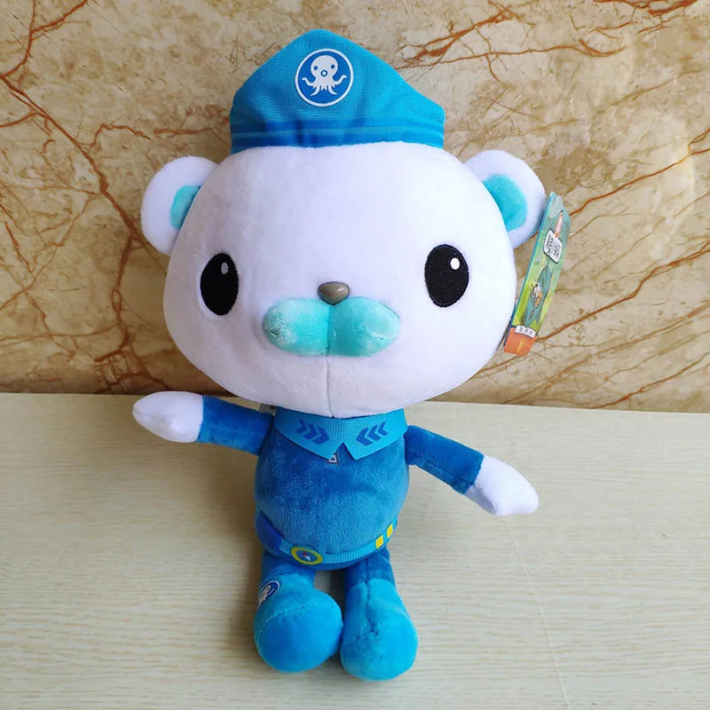 30cm Octonauts Plush Toys Soft Stuffed Animal Doll Barnacles Kwazii Tweak Peso Dashi Cartoon Peluche Pillow Kids Christmas Gifts
