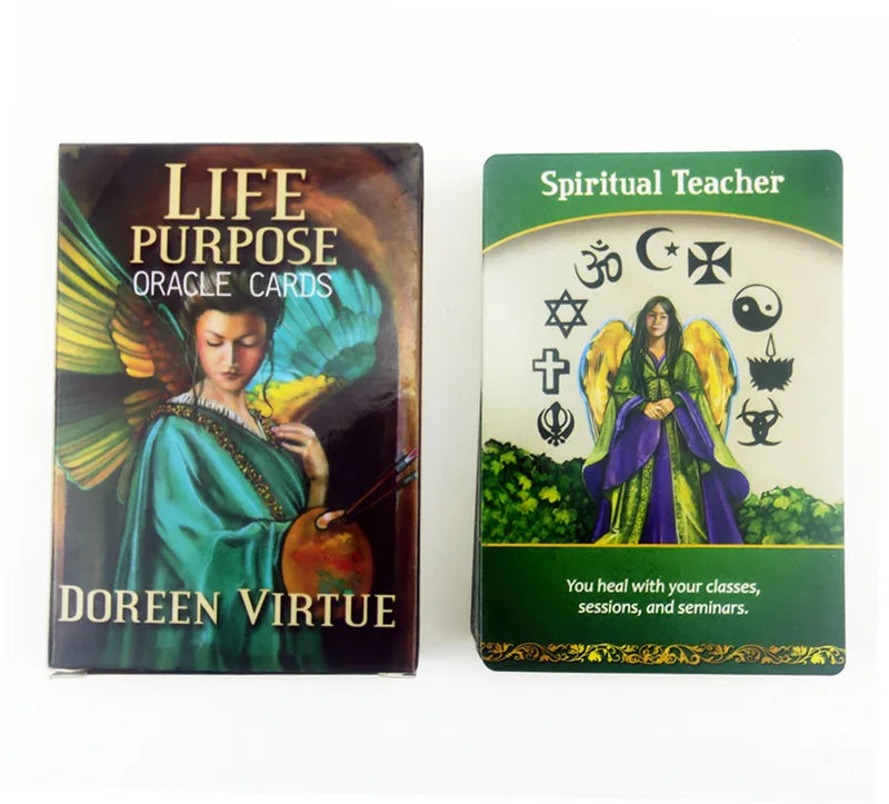 500styles Oracle Tarot Cards Guidance Divination Fate Oracle Party Deck Board Game PDF Instructions