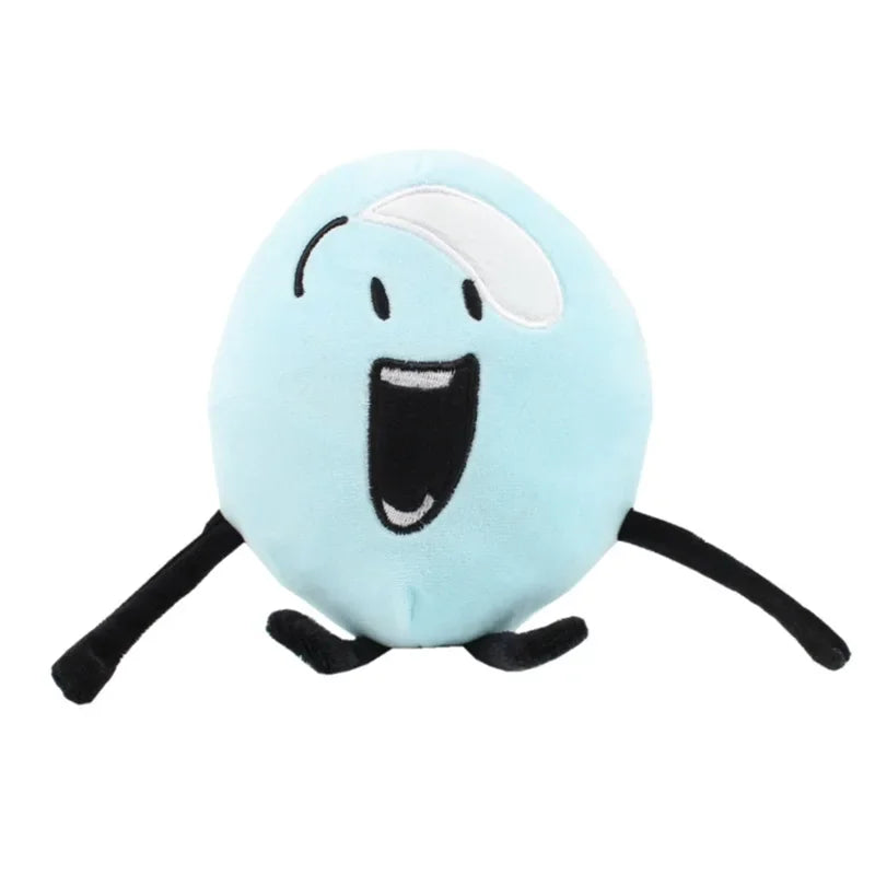 New Arrivial BFDI Plush Toy Battle for Dream Island Stuffed Doll Four X Two Firey Flower Waterdrop Lollipop Soft Kids Fans Gift