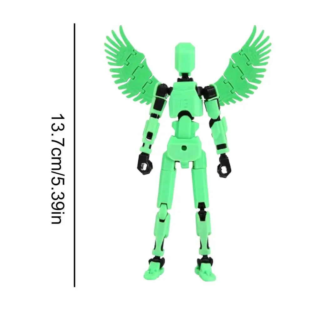 Multi-Jointed Movable Shapeshift Robot 3D Printed Mannequin Mini13 Character Figures Toys Kids Adults Parent-children Game Gifts