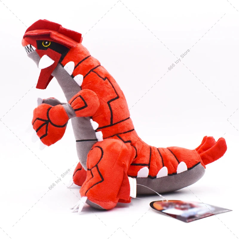 5 Styles Pokemon Plush Groudon Yveltal Incineroar Zoroark Shiny Greninja Stuffed Animal Toy Anime Stuffed Toys Cute Plush