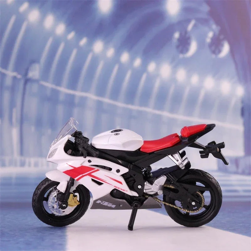 1:18 Yamaha R6 Motorcycle High Simulation Diecast Metal Alloy Model car Collection Kids Toy Gifts M21