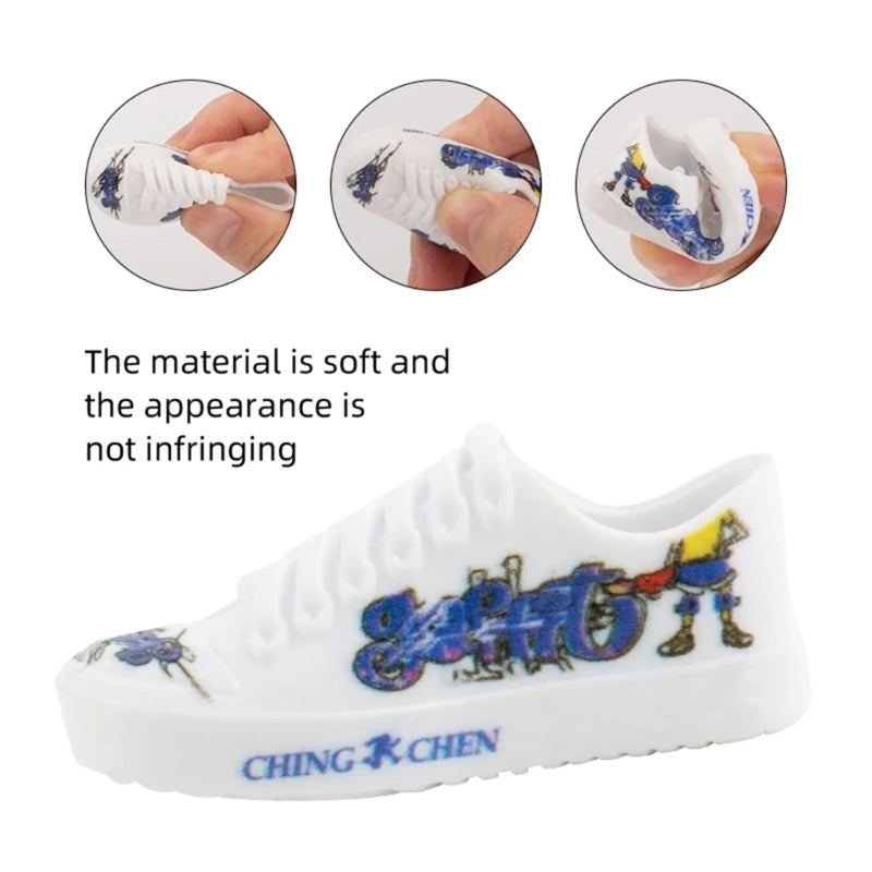 Mini Finger Toy Set for Adult Kids Finger Skateboard/Finger Bike with Finger Shirts Pants Finger Shoes Teens Novelty Toy