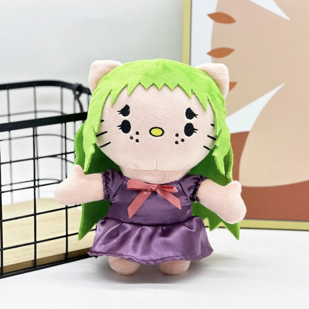 Miniso Hello Kitty Plush Travis Scott LIL PEEP Anime Plush Toy Customized Plush Toy Stuffed Soft Plush Children Gifts
