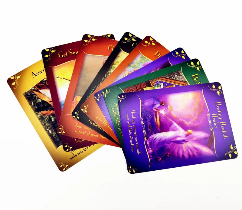 500styles Oracle Tarot Cards Guidance Divination Fate Oracle Party Deck Board Game PDF Instructions